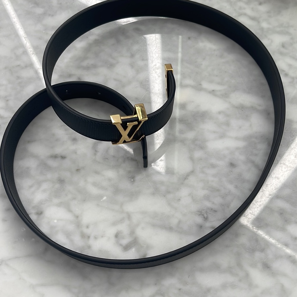 Louis Vuitton black belt 20mm - Picture 2 of 5
